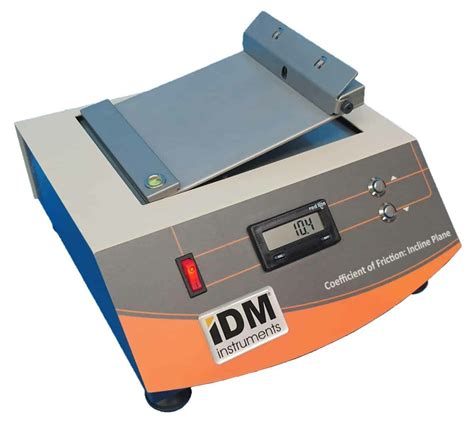 Inclined Plane Coefficient of Friction Tester purchaser|coefficient of friction test.